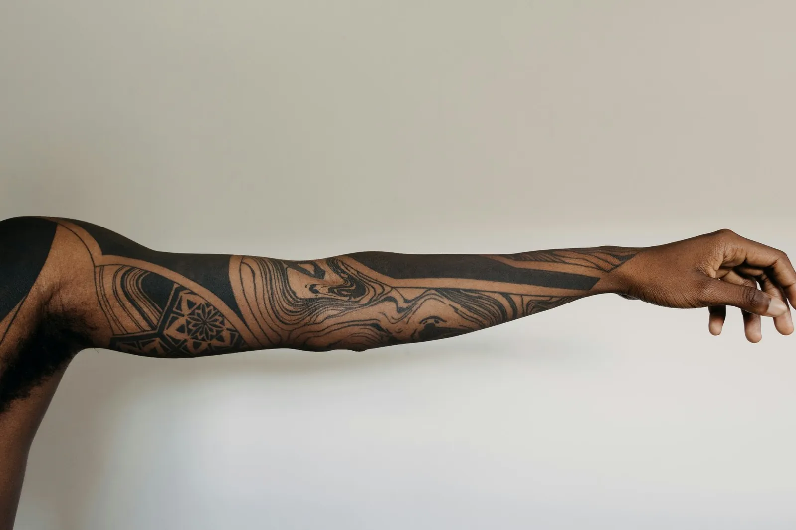Blackwork-erme